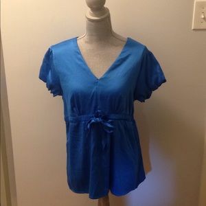 Beautiful blue blouse